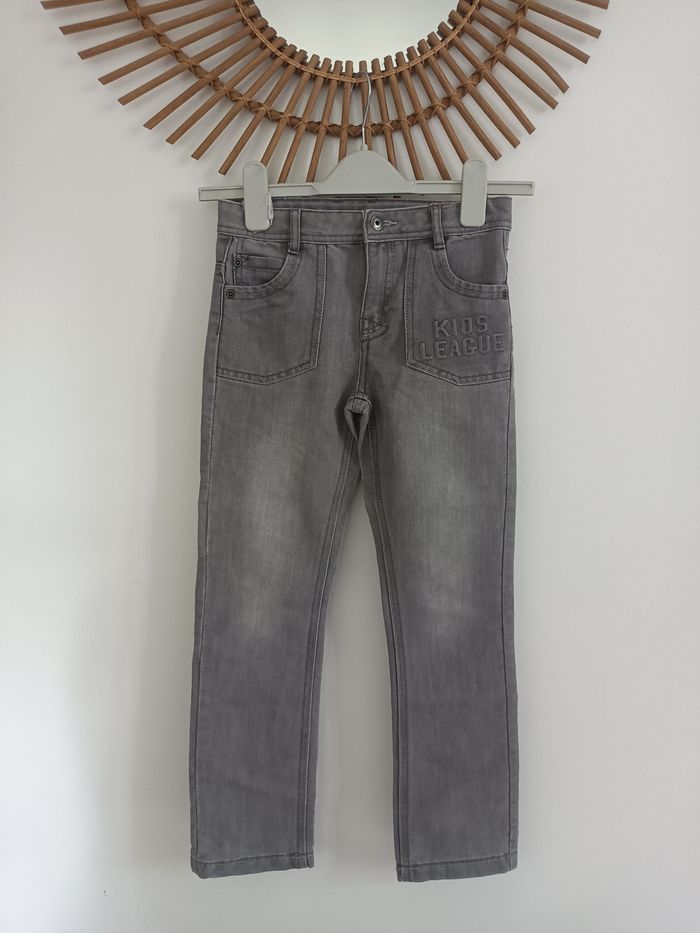 Jeans gris Vertbaudet 9ans