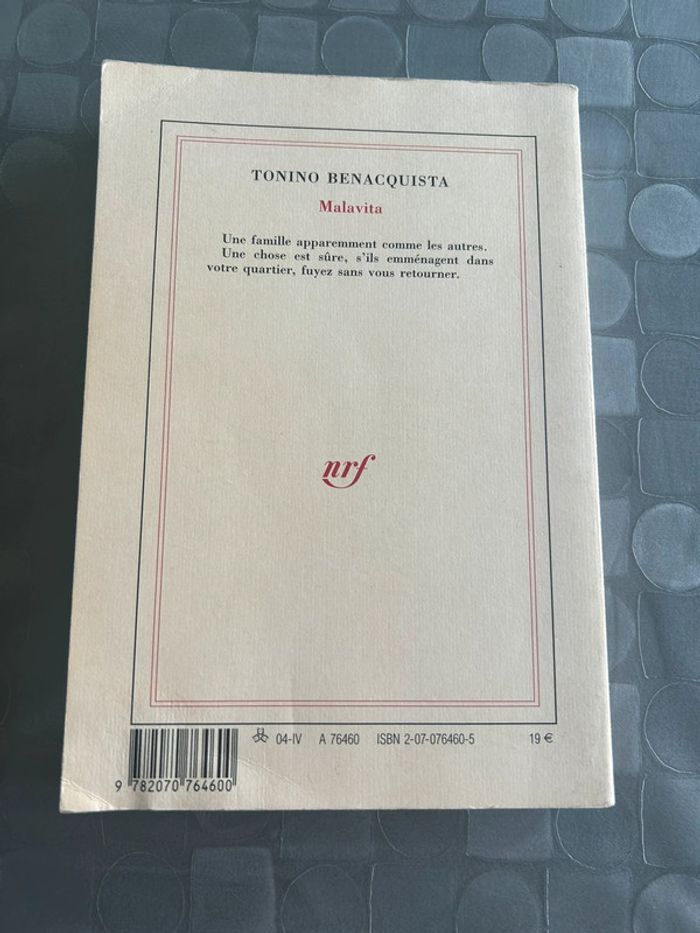 Malavita - Tonino Benacquista - photo numéro 2