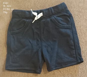 Short Kiabi 18 mois