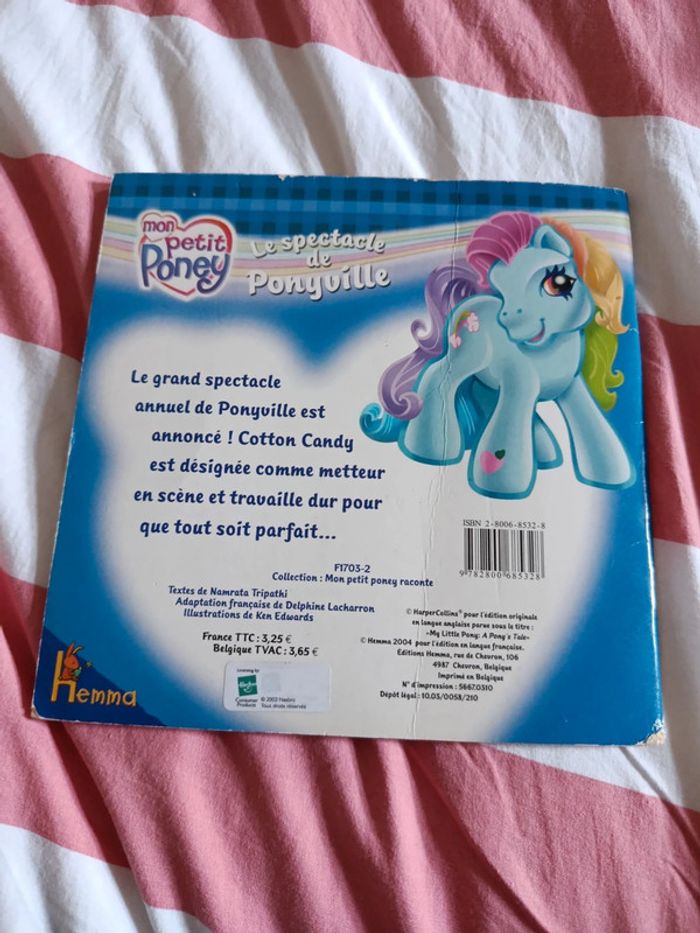 Livre Mon petit poney le spectacle de Ponyville - photo numéro 2
