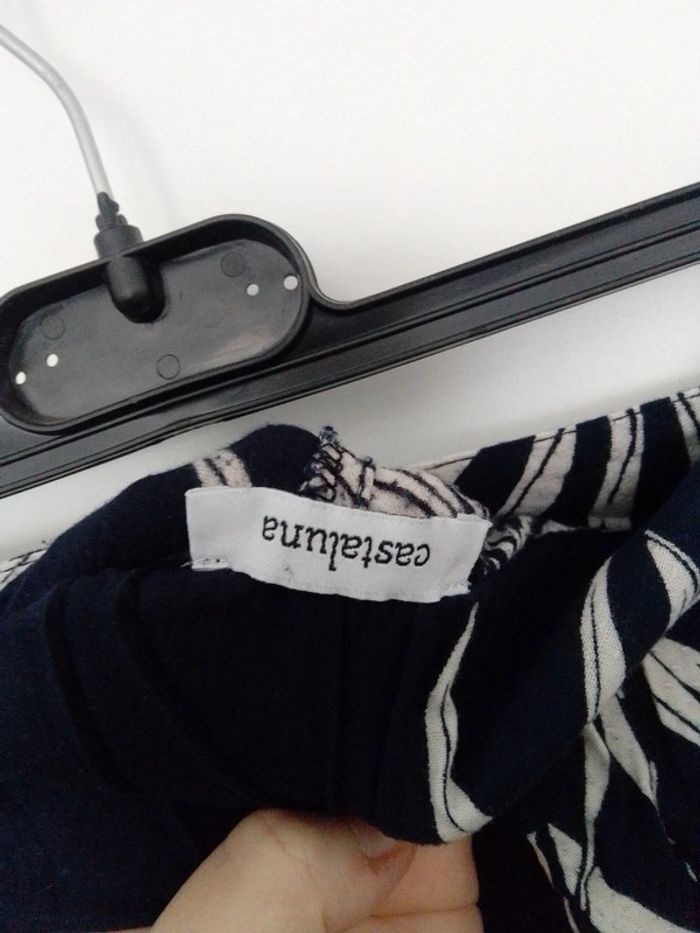 Pantalon bohème fleurs en viscose taille 48 - photo numéro 5