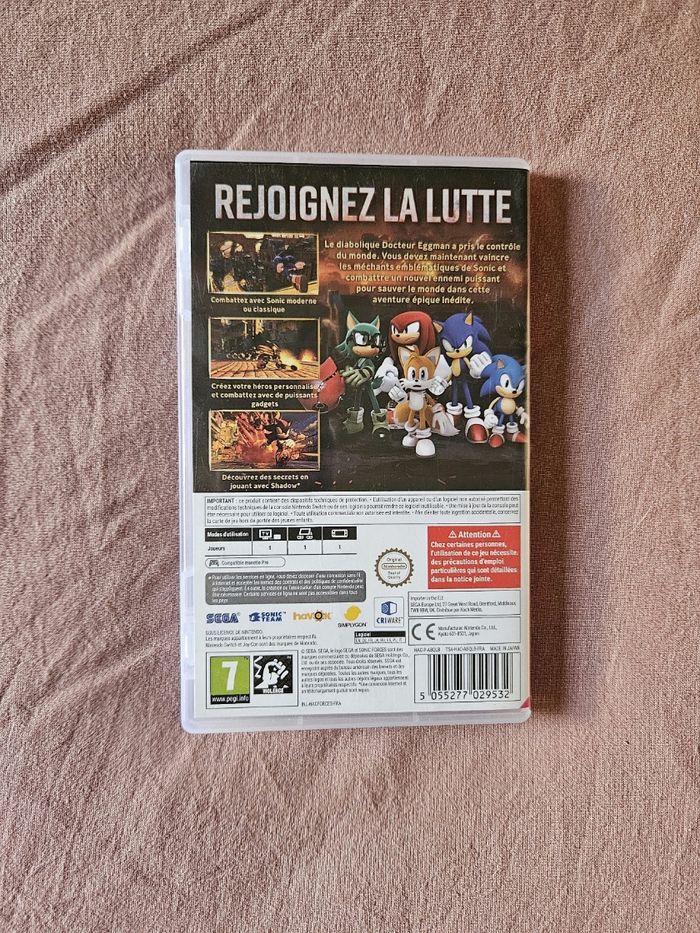 Jeu Nintendo Switch Sonic Forces - photo numéro 2