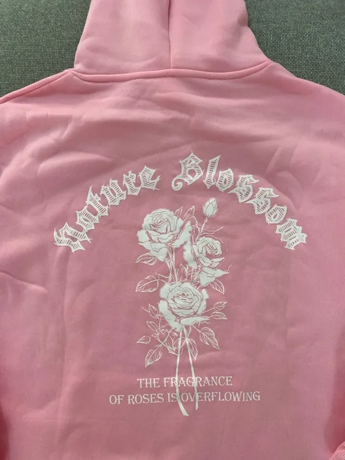 Sweat-shirt rose - photo numéro 7