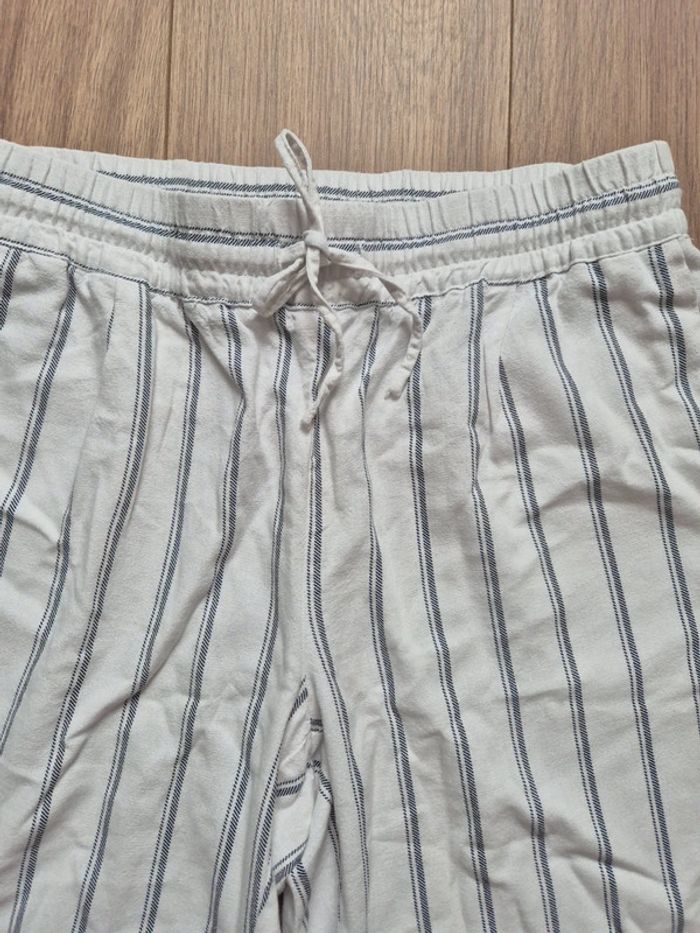 Pantalon tissus lin vero moda - photo numéro 3