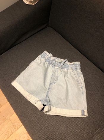 Shirt en jean large fille clair