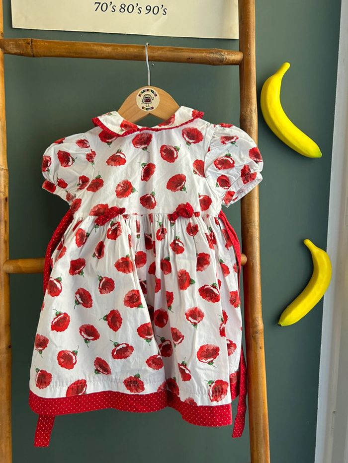 Robe vintage fleurs 18M - photo numéro 2