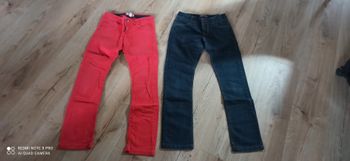 2 jeans slim okaidi 12 ans