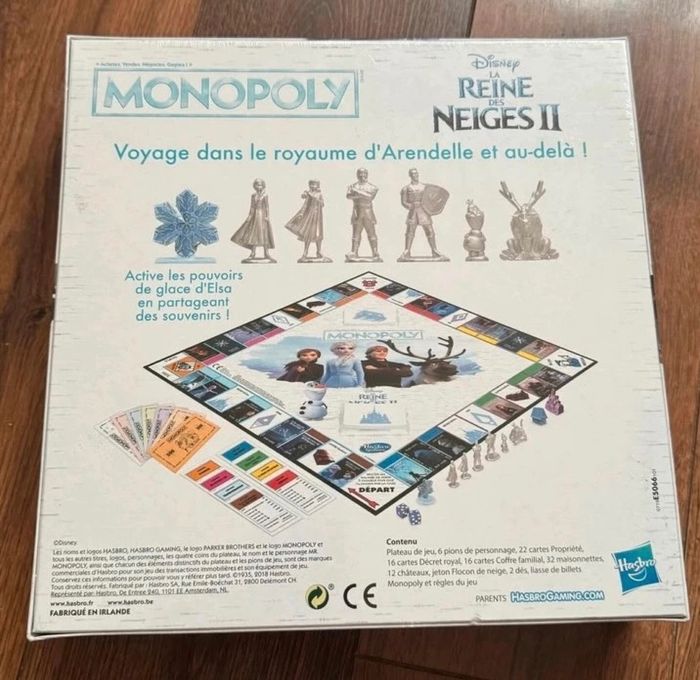 Monopoly Reine des neiges 2 neuf - photo numéro 2