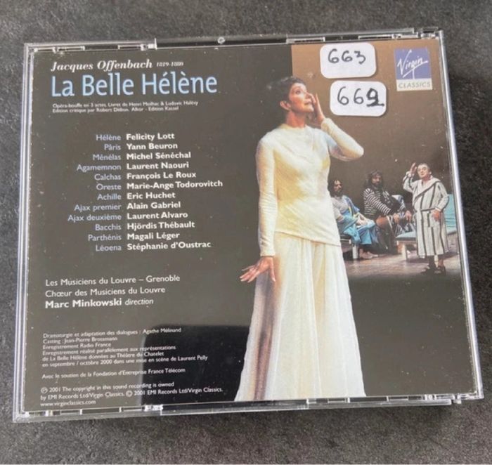 Album (2cd+livret) opérette La belle Hélène Offenbach - photo numéro 7