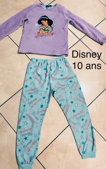 Pyjama Disney Jasmine 10 ans