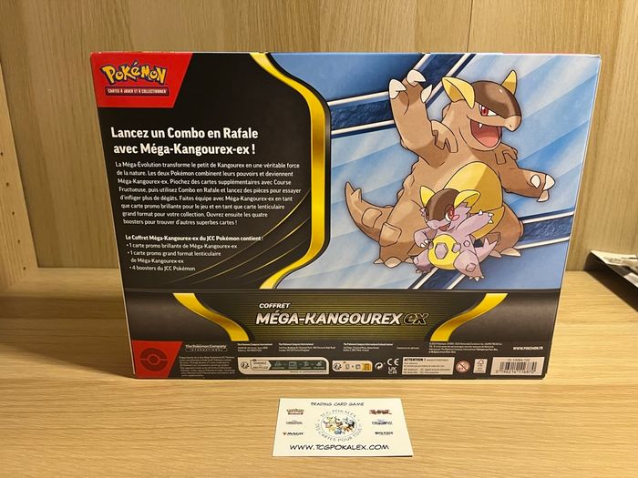 Coffret Pokémon Mega Kangourex ex fr - photo numéro 2