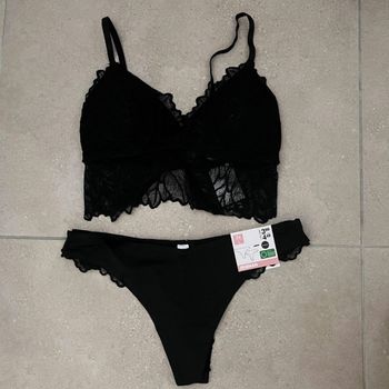 Ensemble noir taille L neuf