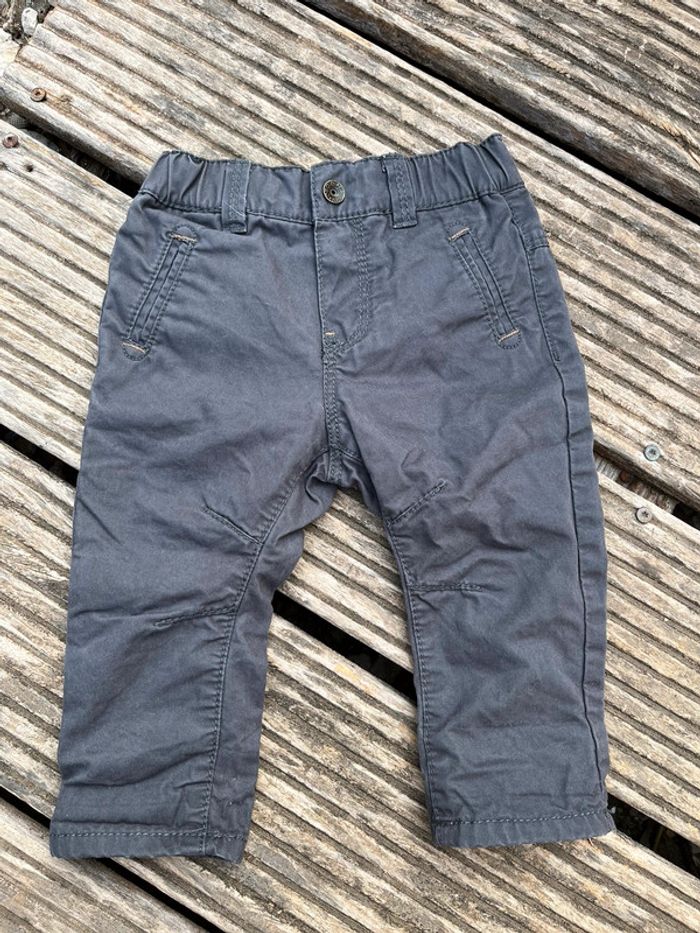 Pantalon avec doublure bébé garçon Obaibi taille 6 mois / 68 cm