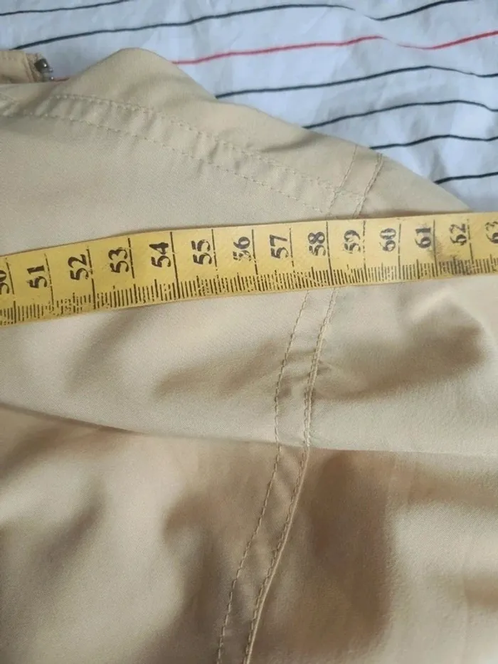 🌥 Veste coupe vent jaune doux 44 - photo numéro 8