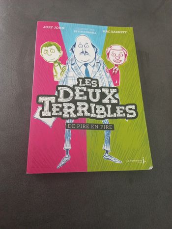Livre roman enfant ado les deux terribles de pire en pire
