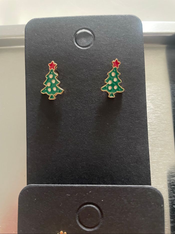 🎄 Lot de 5 paires de boucles d’oreilles de Noël🎄 - photo numéro 2
