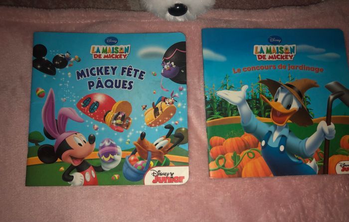 Lot de 3 livres Disney