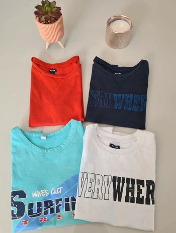 Lot de 4 débardeurs 5 ans