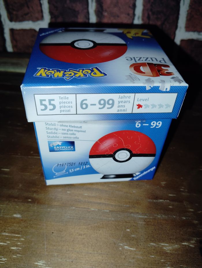 Petit puzzle ball Pokémon 55 pièces - photo numéro 2