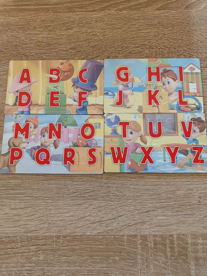 Jeu L’ Alphabet bilingue français / anglais - photo numéro 4