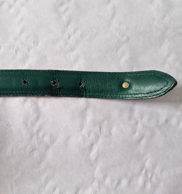 Ceinture en cuir Lacoste  , 85cm , mixte - photo numéro 5