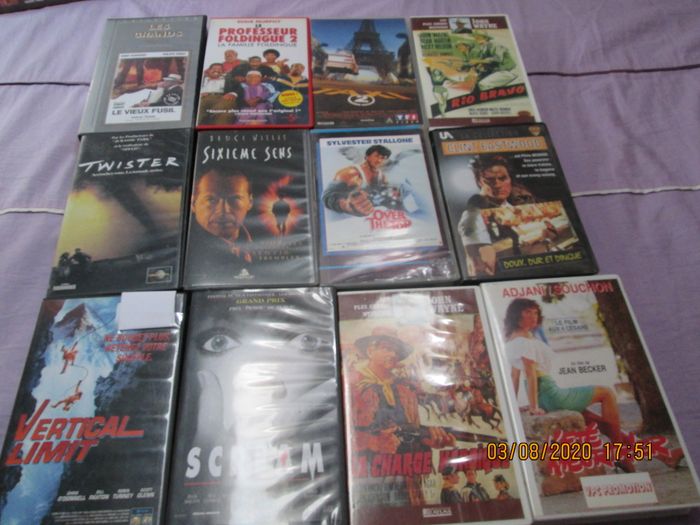 Lot Cassettes VHS Film - photo numéro 4