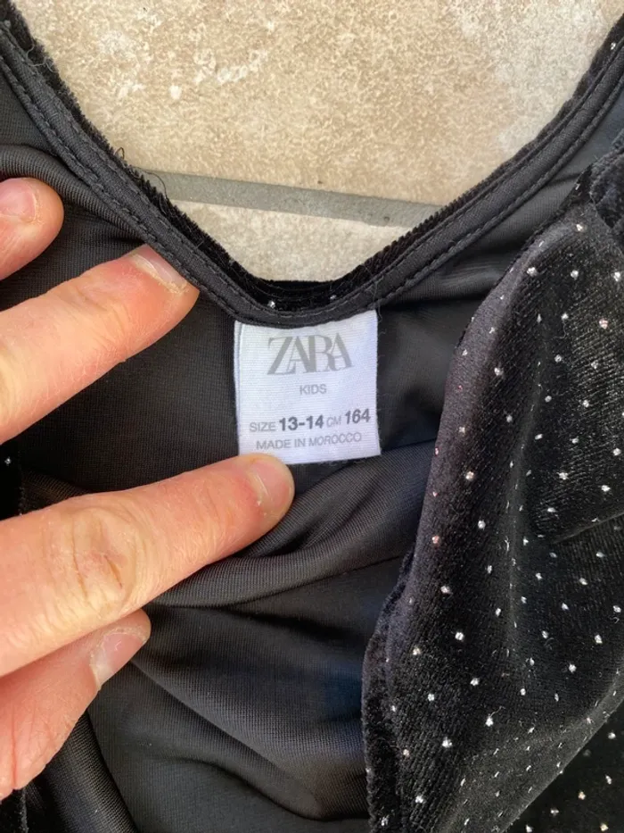 Bodie à strass Zara 13 14 ans - photo numéro 4