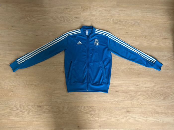 Veste Adidas Real Madrid Anthem – Taille S - photo numéro 2