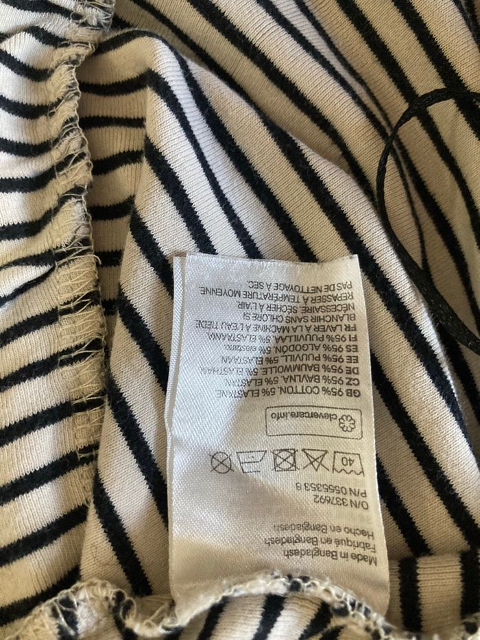 Haut rayé manches longues – H&M Mama - photo numéro 5