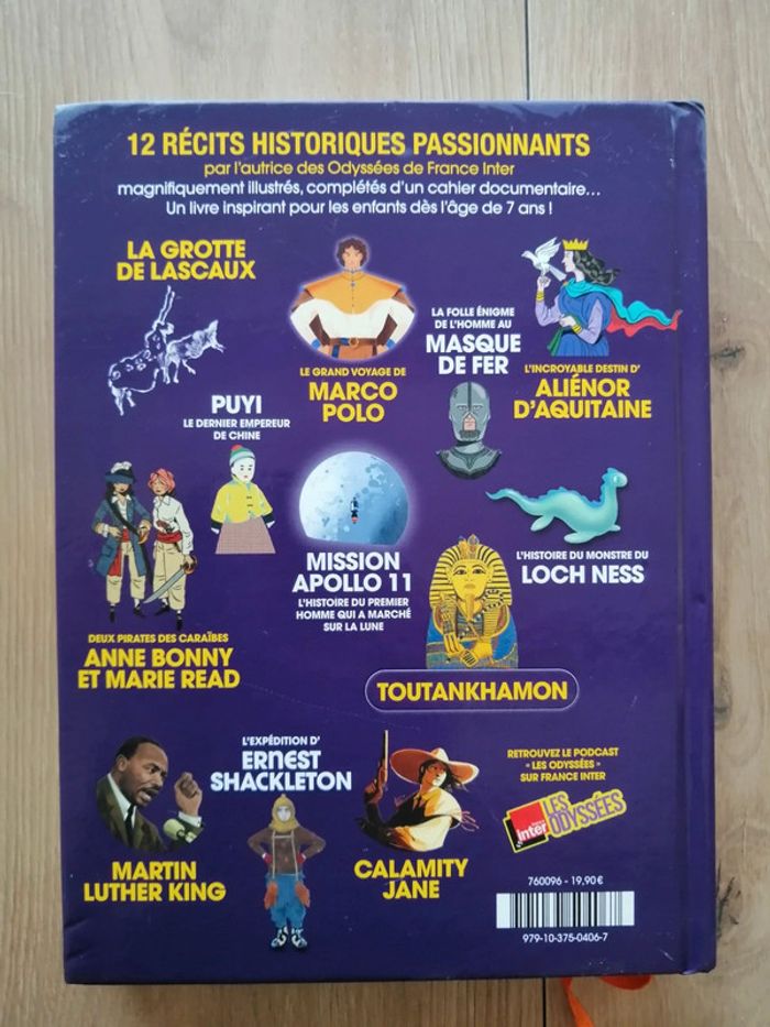 Les grandes aventures de l'histoire racontées aux enfants : les Odyssée - photo numéro 2