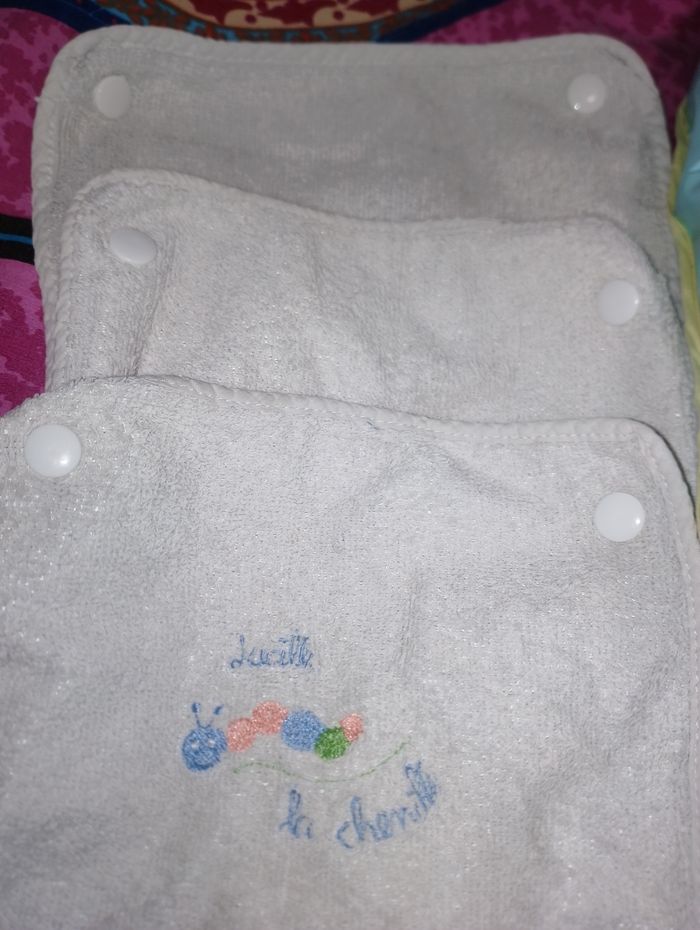 Tapis matelas à langer TEX et ses 6 langes lavable - photo numéro 5