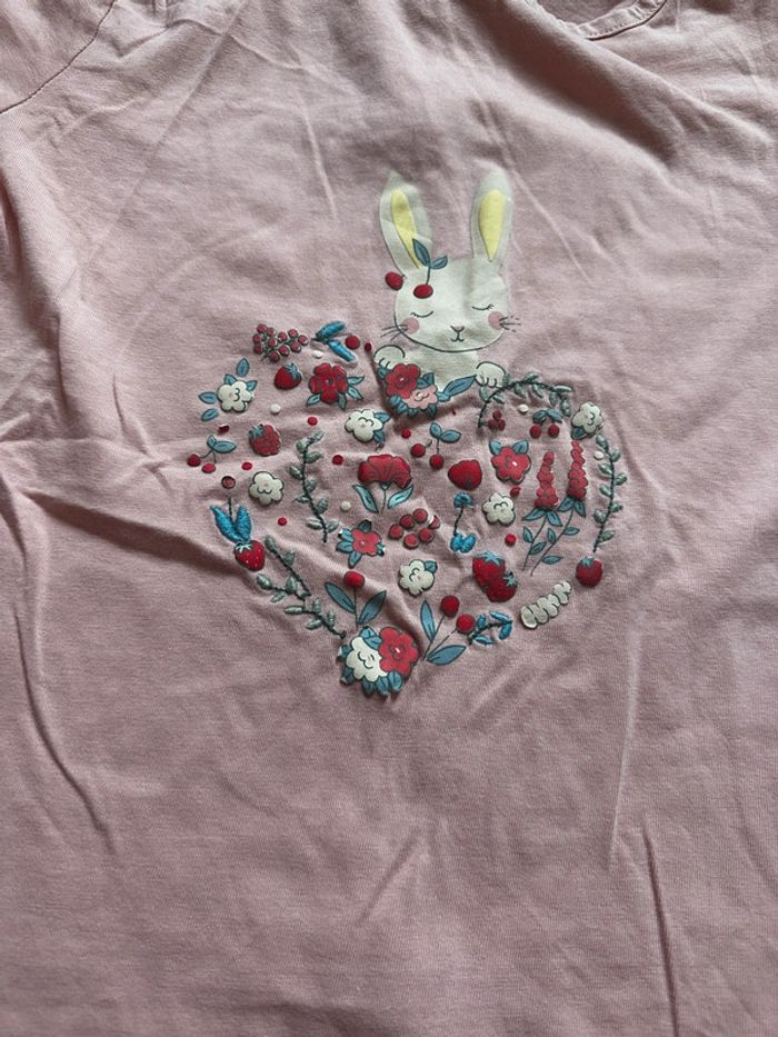 TEE shirt lapin cœur sergent major 11a - photo numéro 2