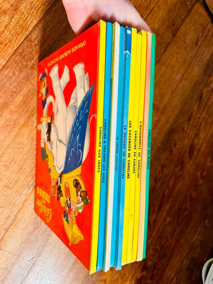 Incroyable lot comme neuf 10 livres Caroline grands formats EO Pierre Probst albums - photo numéro 6