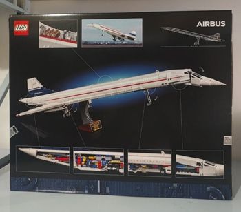LEGO Icons 10318 Concorde Airbus - 2083 piezas - Nuevo y Sellado - 105 cm de largo