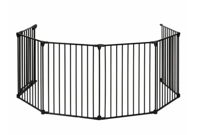 Neuf Grande Barrière de sécurité 360cm Protection pour Enfants/Animaux de Poêle à bois - Pare-feu de - photo numéro 5