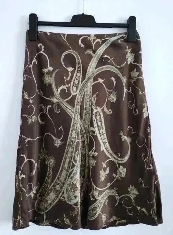 Jupe d'été 100% soie - Ann Taylor - taille 38