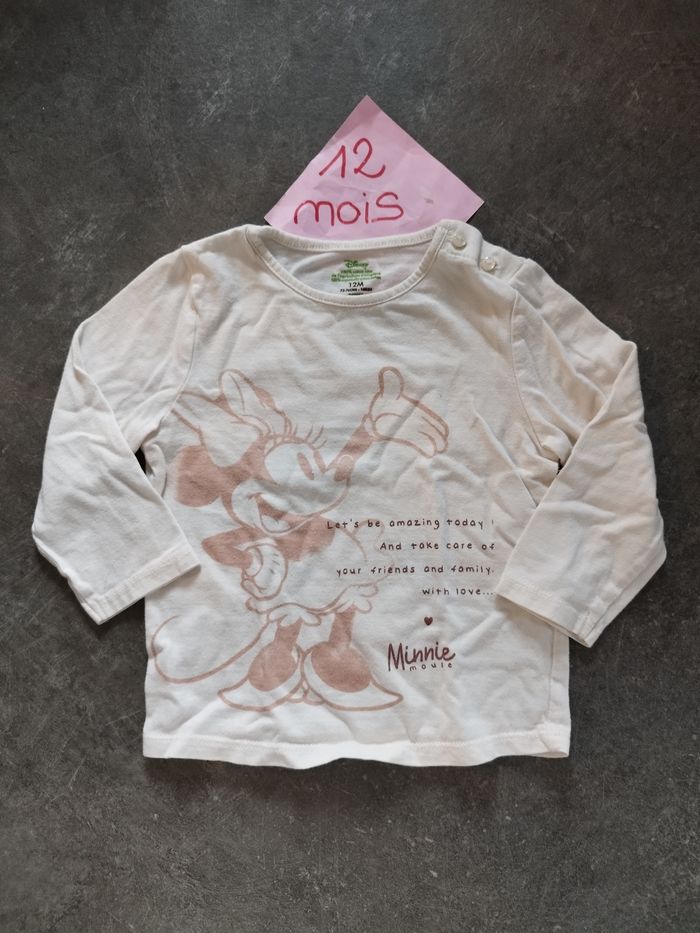 T shirt Minnie 12 mois