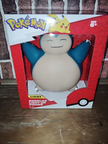Figurine lumineuse pokémon Ronflex 