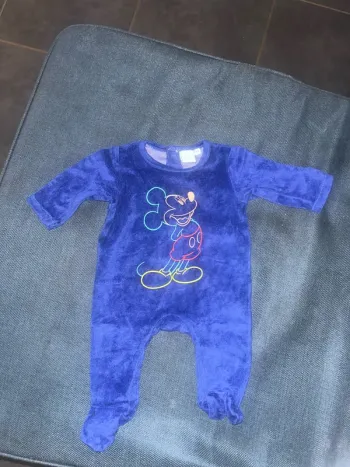 Pyjama, Mickey 1 mois