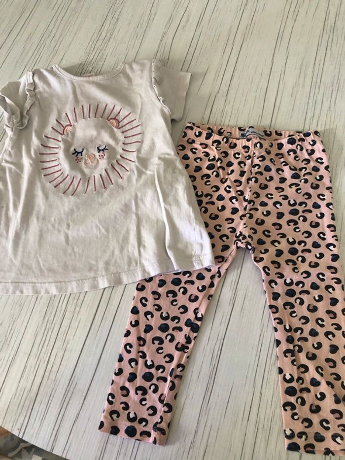 Tee-shirts + legging