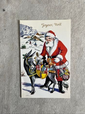 Carte joyeux Noël
