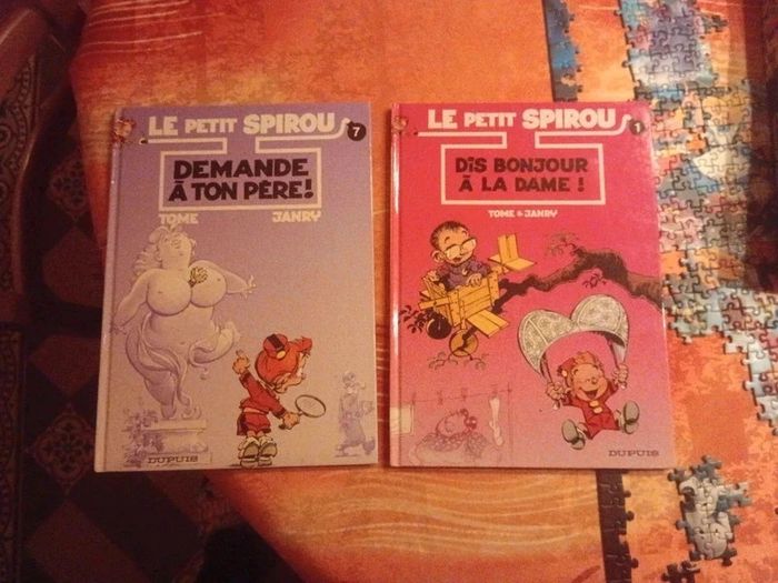 Lot 2 Le petit Spirou Tomes 1 et 7