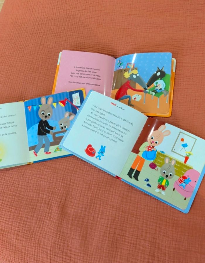 Lot de 3 livres pages plastifiés - photo numéro 6