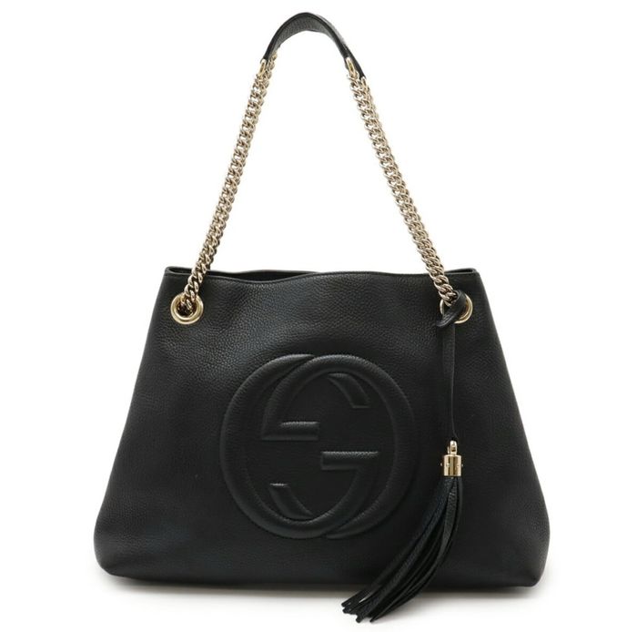 Sac GG noir et doré - photo numéro 1