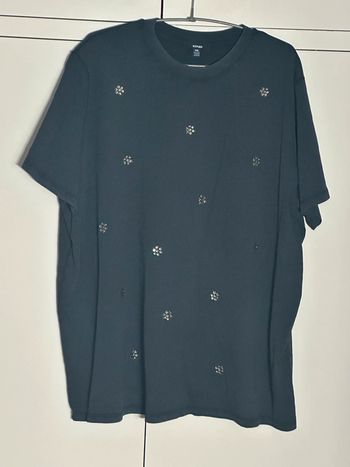 Kiabi - Tee shirt gris avec perles