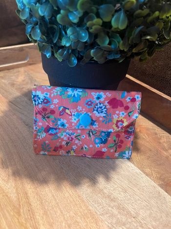 Porte carte en tissus