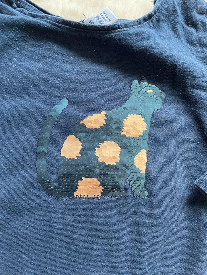 Lot de 2 t-shirt manches longues okaidi 2 ans - 86 cm - photo numéro 5