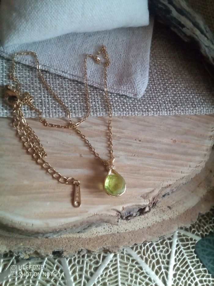 Collier péridot pierre naturelle - photo numéro 2