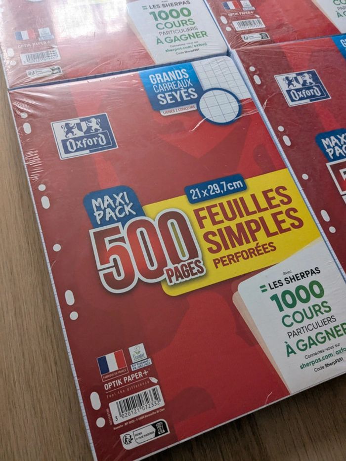 2000 feuilles simples (4 paquets) - photo numéro 3
