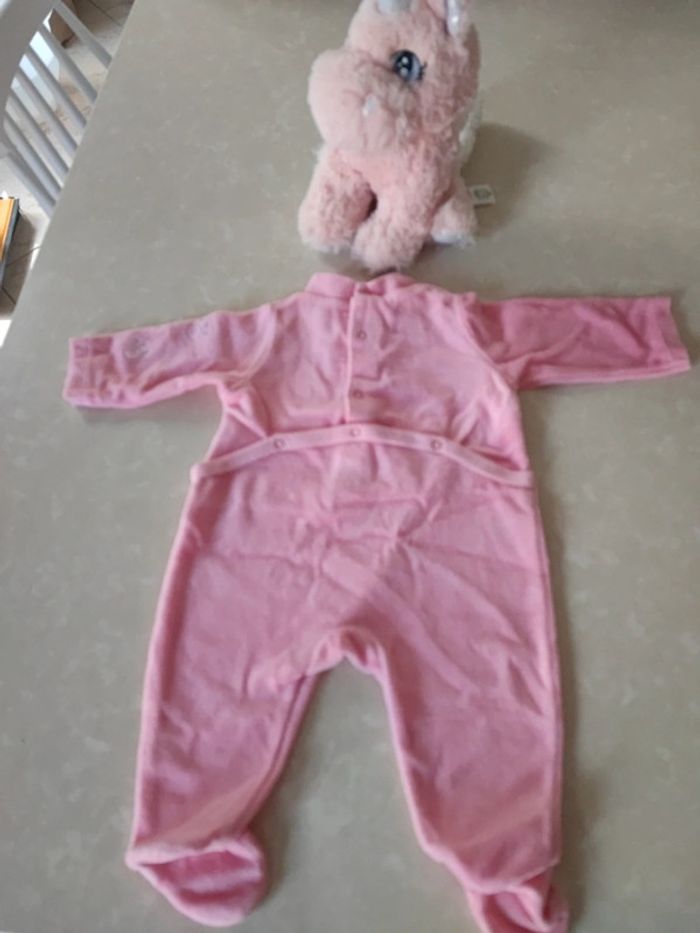 Pyjama 1 mois rose 🐻🧸 - photo numéro 5